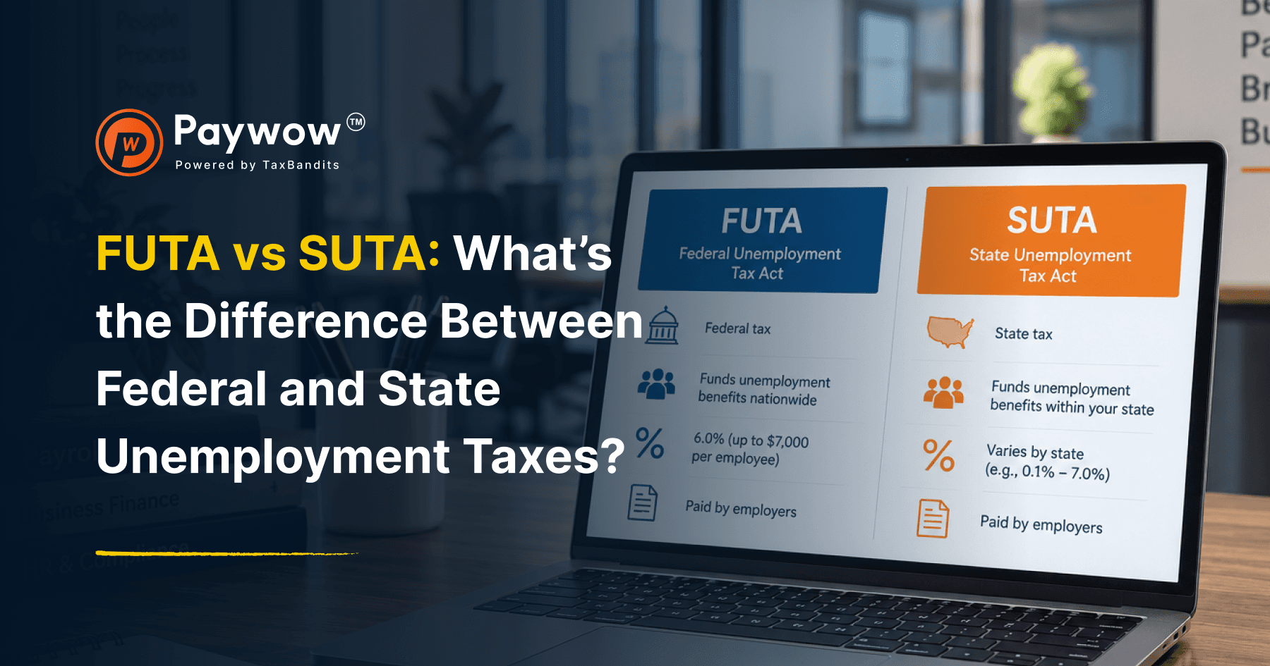 FUTA vs. SUTA: What’s the Difference Between Federal and State Unemployment Taxes?